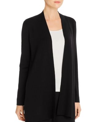 Eileen Fisher Merino Wool Open Front Cardigan Bloomingdale s