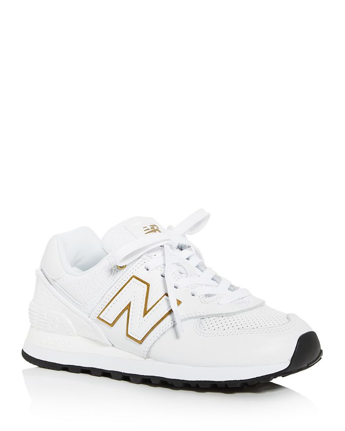 New Balance Women's 574 Low-top Sneakers In White