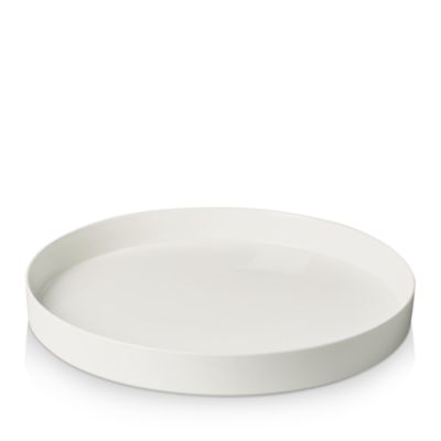 white decorative tray