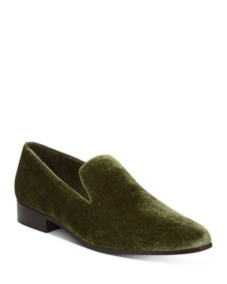vince velvet loafers