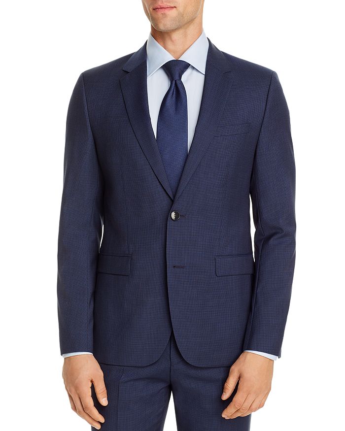 HUGO Astian Micro Houndstooth Extra Slim Fit Suit Jacket | Bloomingdale's
