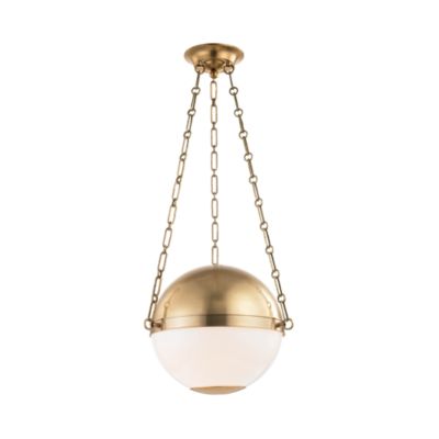 Hudson Valley - Sphere No.2 by Mark D. Sikes Small Pendant