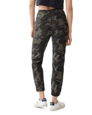 cargo camo joggers womens