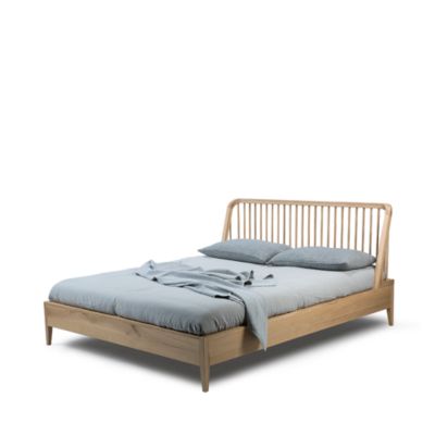 Ethnicraft Spindle Queen Bed, Oak