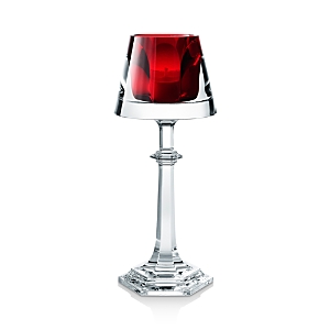 Baccarat Harcourt My Fire Candlestick In Red