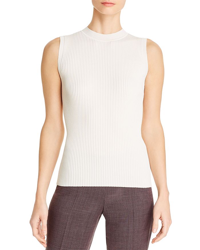 HUGO BOSS FOLIVE SLEEVELESS KNIT TANK,5041912211800