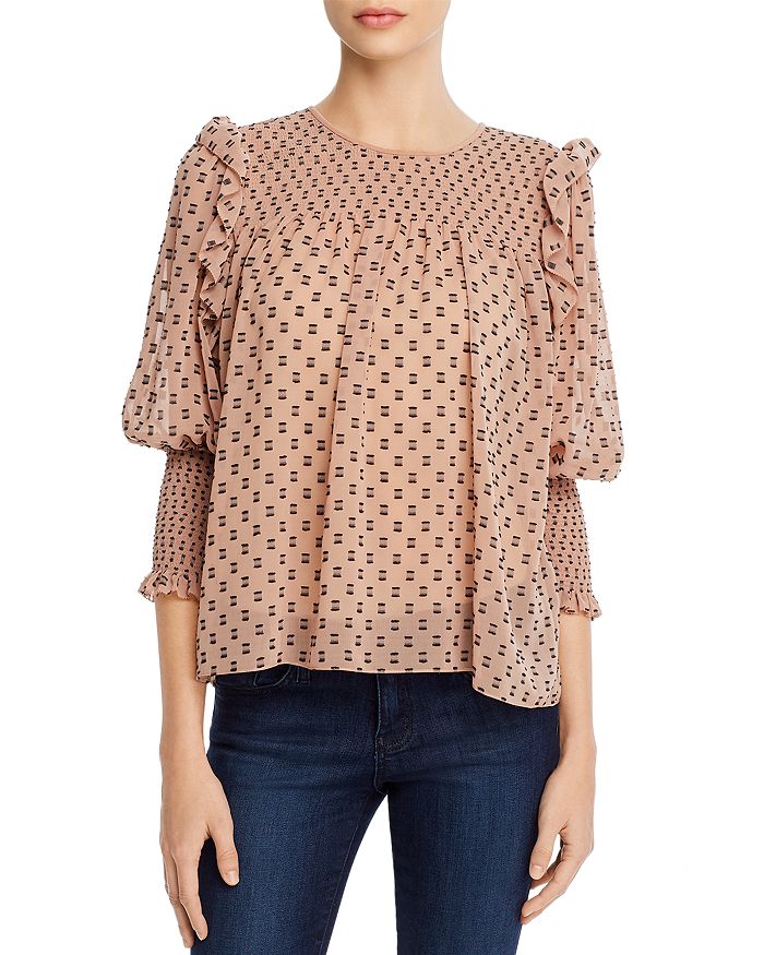 Joie Jamila Embroidered Top | Bloomingdale's