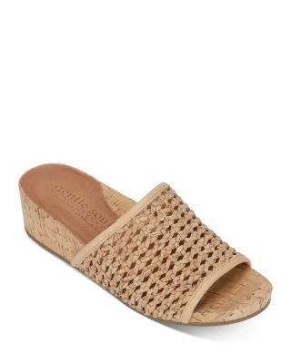gentle souls gisele wedge slide