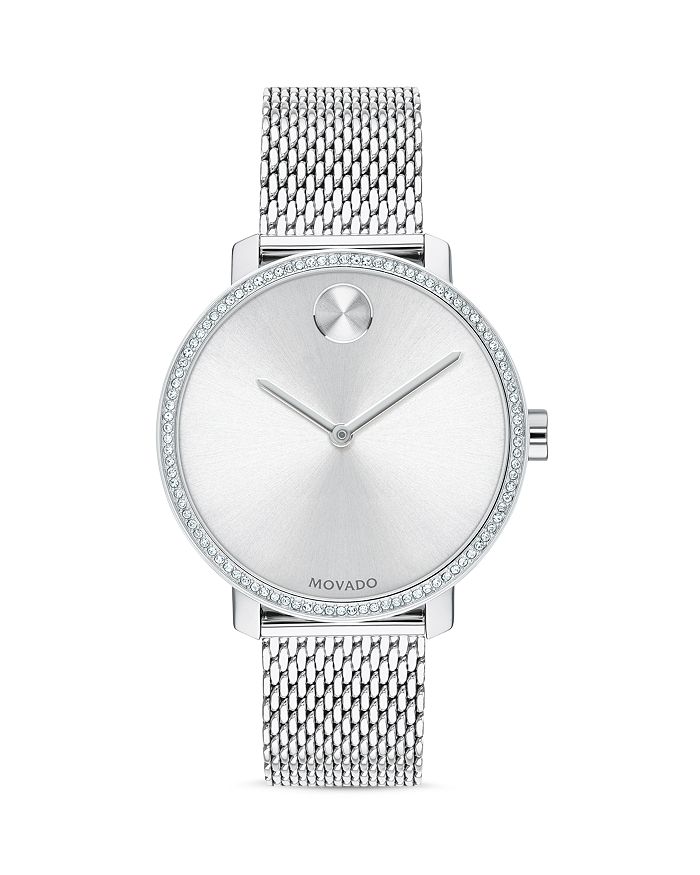 Shop Movado Bold Watch, 34mm In Silver