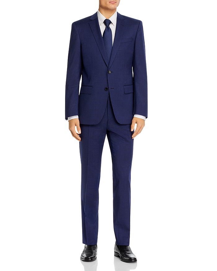 BOSS Huge/Genius Small Tonal Check Slim Fit Suit | Bloomingdale's