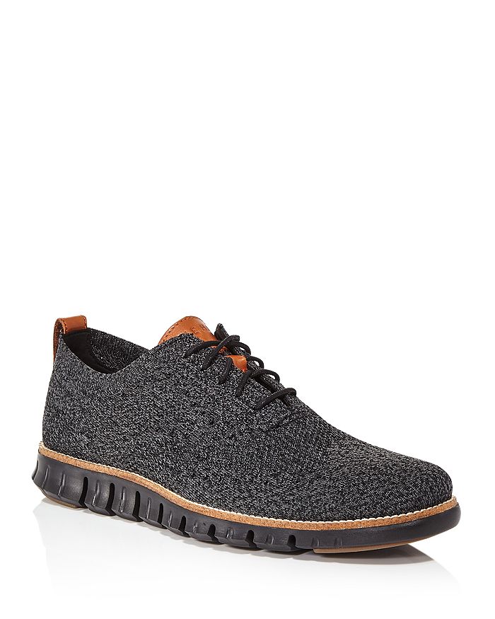 Cole Haan Men's Zerogrand Stitchlite Oxfords In Black