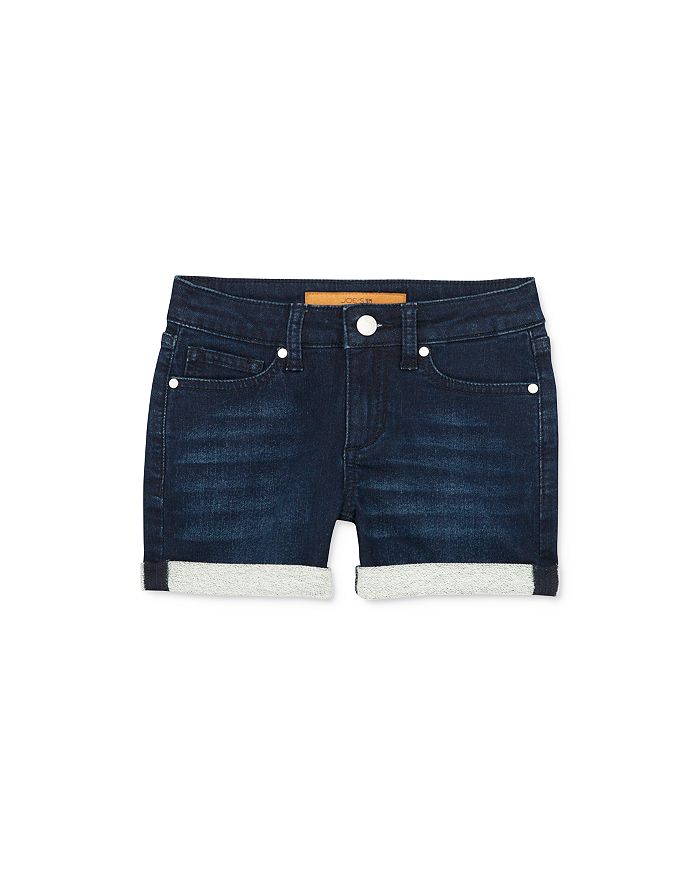 Joe s Jeans Girls The Markie Mid Rise Roll Cuff Denim Shorts