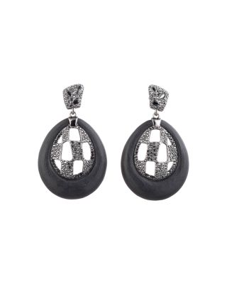 alexis bittar pave earrings