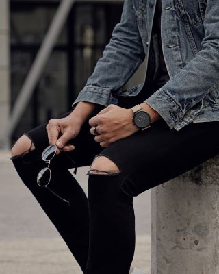 Chrono Tan Leather Strap &amp; Gray Dial Chronograph, 45mm