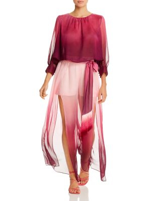 wide leg swim cover up pants