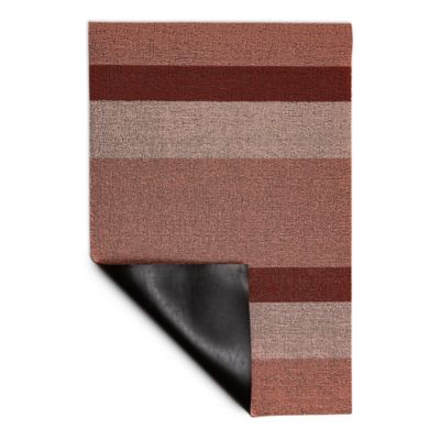 Chilewich Bold Stripe Shag Doormat, 18 x 28