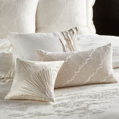 Seduction Collection Embroidered Decorative Pillow, 11&amp;quot; x 22&amp;quot;
