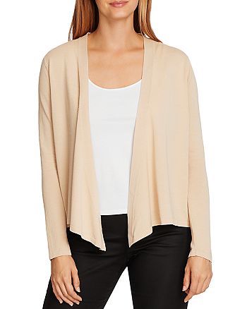 VINCE CAMUTO Drapey Open Front Cardigan | Bloomingdale's