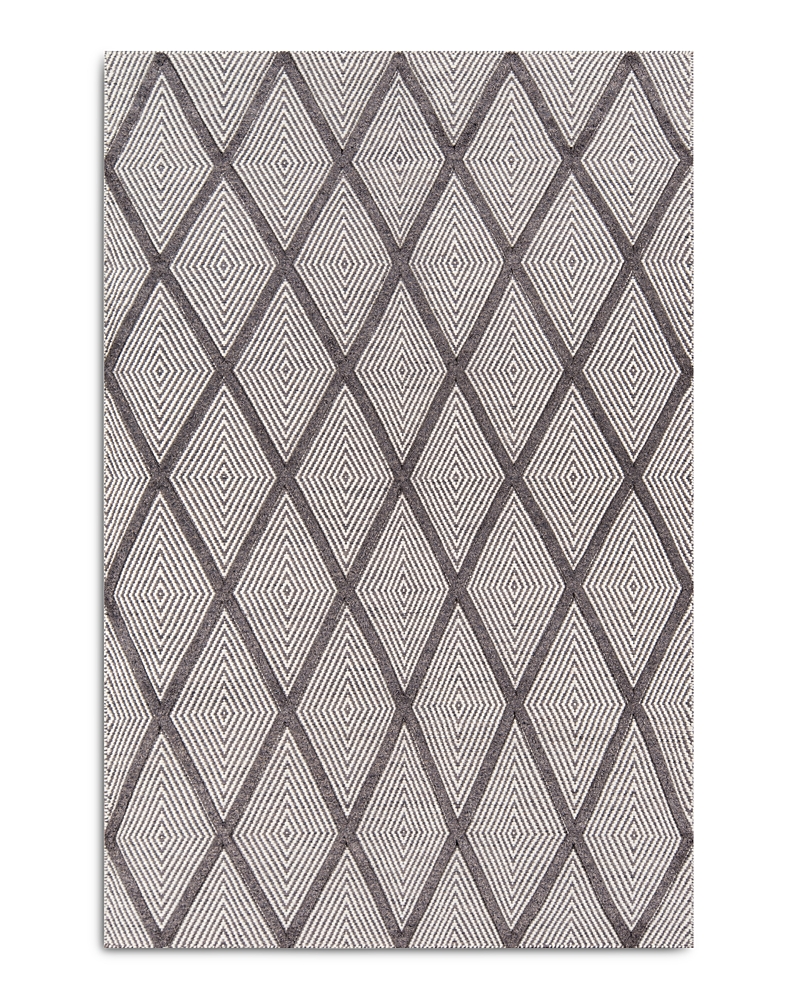 Erin Gates Langdon Lgd-3 Spring Charcoal 7'6" X 9'6" Area Rug In Charcoal