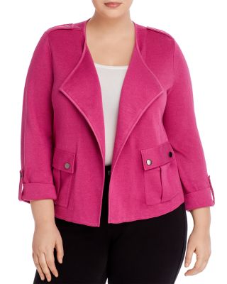 mk plus size coat