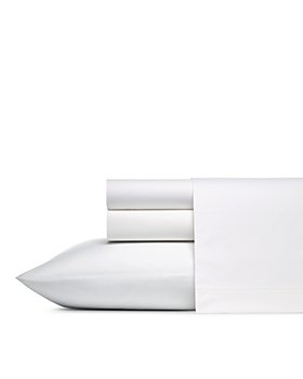 Vera Wang - Solid Cotton Percale Sheet Set