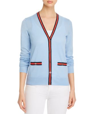 tory burch printed madeline cardigan