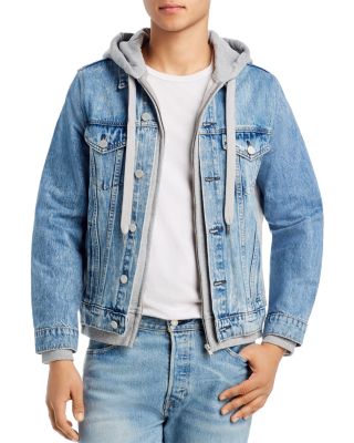 blanknyc hooded denim jacket