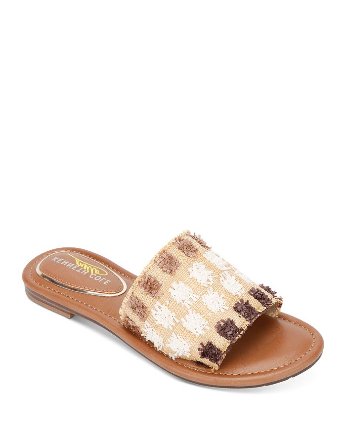 Kenneth Cole Women's Mello Slide Sandals In Brown