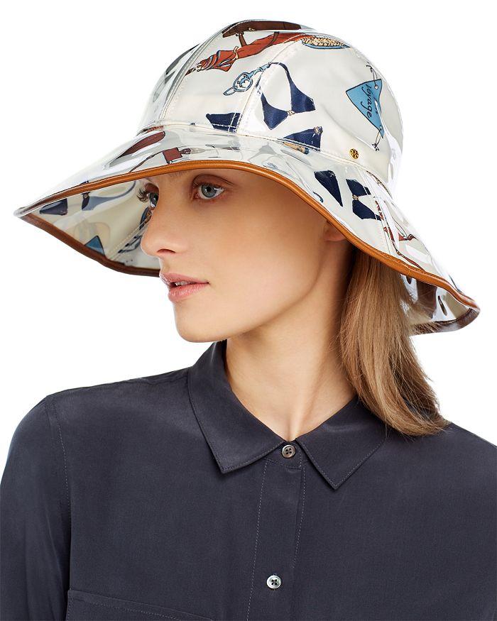 Tory Burch Women's Printed PVC Bucket Hat | Bloomingdale's