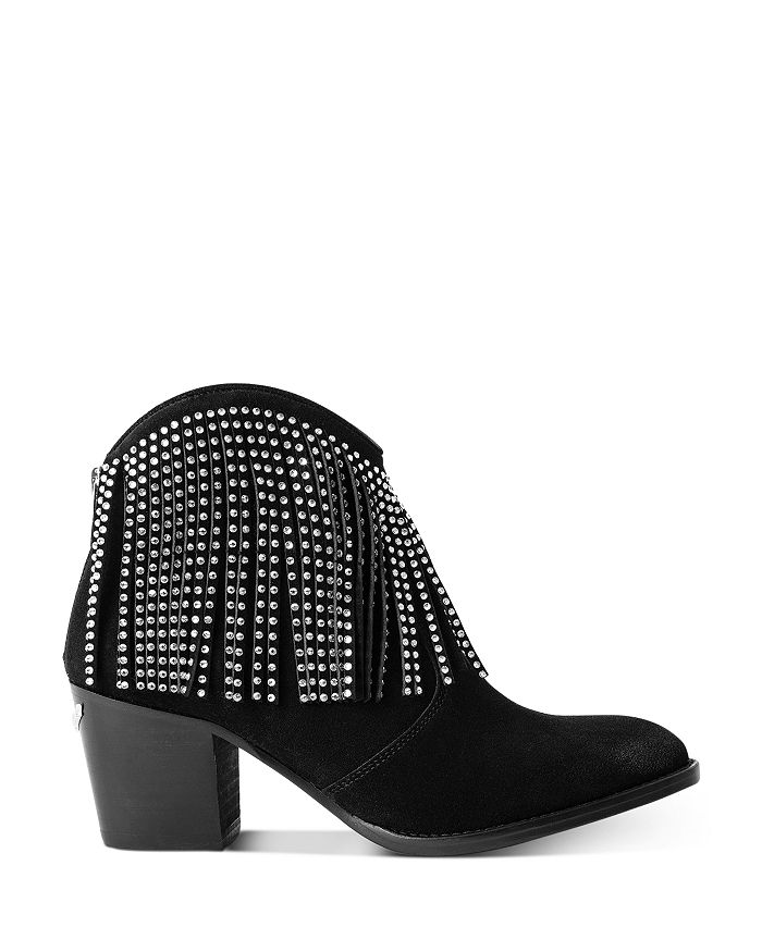 Zadig and voltaire fringe boots cheap