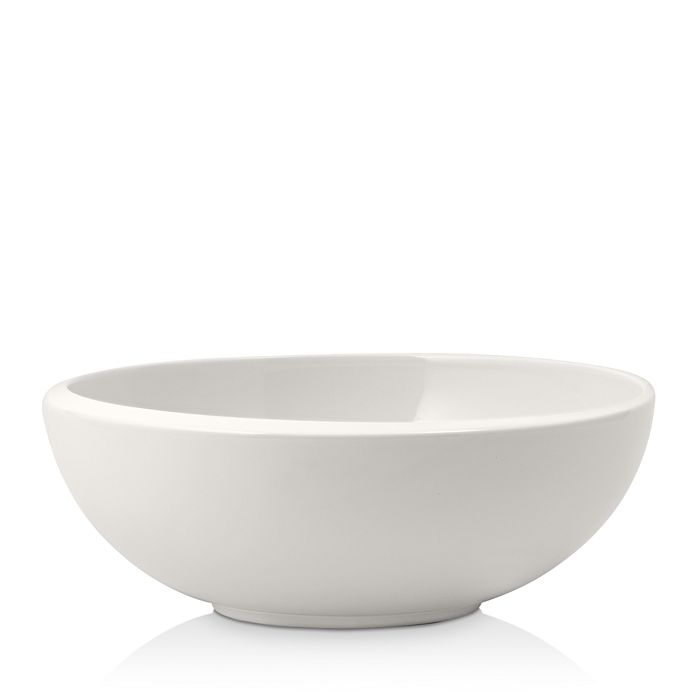 Villeroy & Boch New Moon Small Round Vegetable Bowl In White