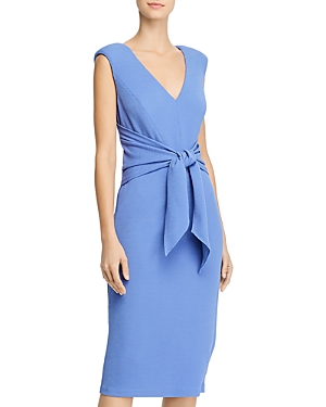 Adrianna Papell Rio Knit Tie-Front Sheath from Bloomingdales Shop And Ship Worldwide: Adrianna Papell Rio Knit Tie-Front Sheath Dress by Adrianna Papell
