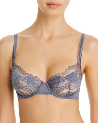 sheer underwire bra