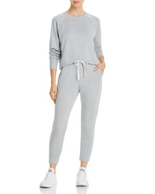 Warm Up Curved-Hem Sweatshirt