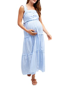 Nom Maternity - Emma Tiered Floral During & After Dress