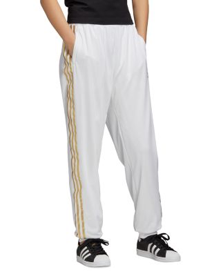 adidas track pants beige