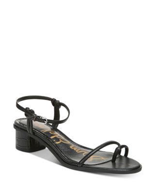 sam edelman black strappy sandals