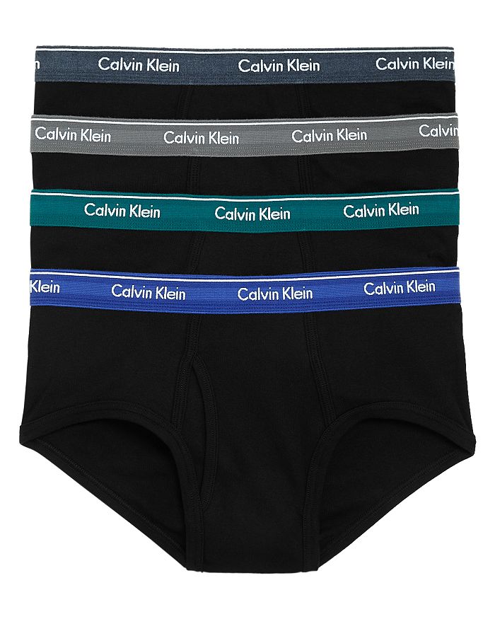 Calvin Klein Briefs, Pack Of 4 In Black/multi