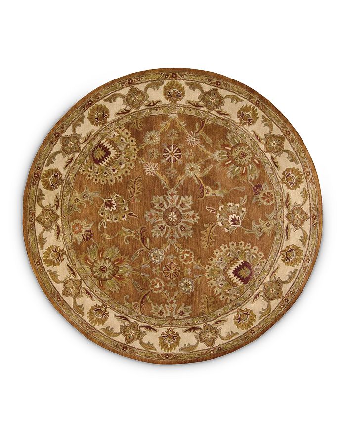 Nourison Jaipur Ja13 Round Area Rug, 8' X 8' In Rust