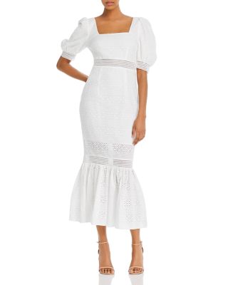 all white dresses for women