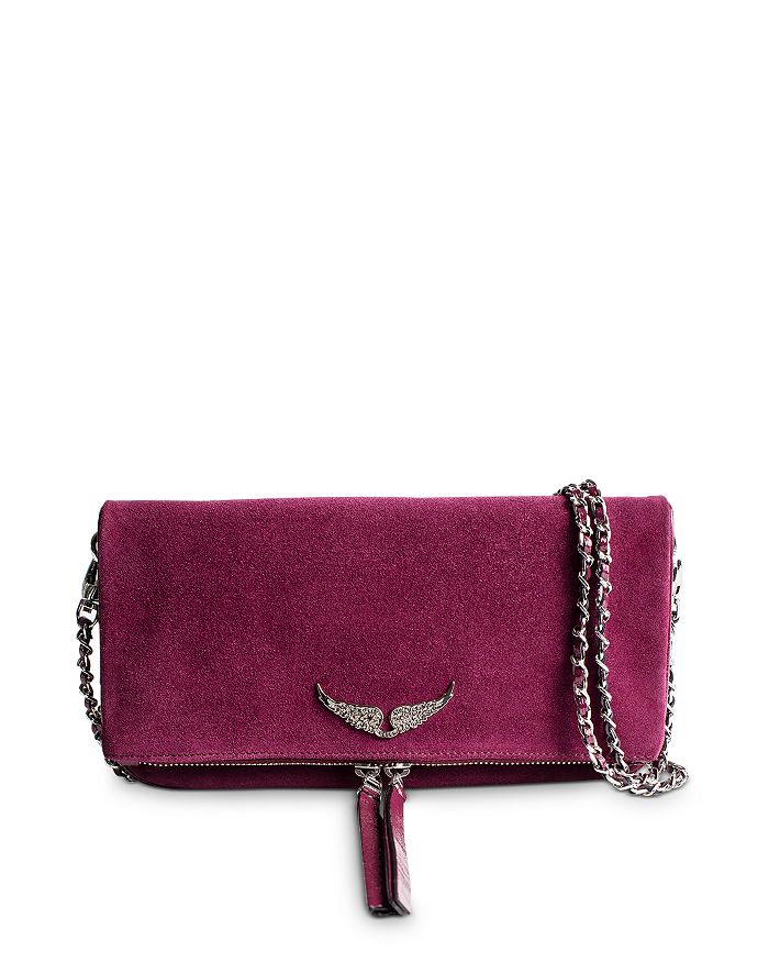 Zadig & voltaire rock suede crossbody store