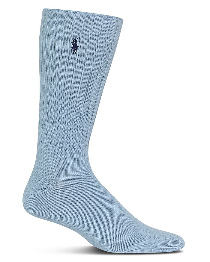 Polo Ralph Lauren Men's Stretch Cotton Socks In Pale Blue