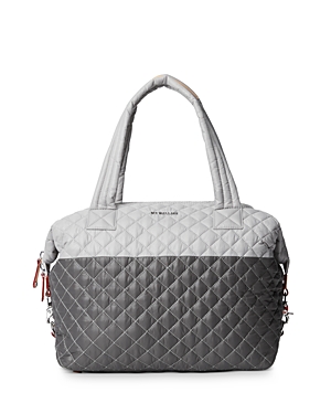Mz Wallace Large Sutton Bag In Fog/magnet