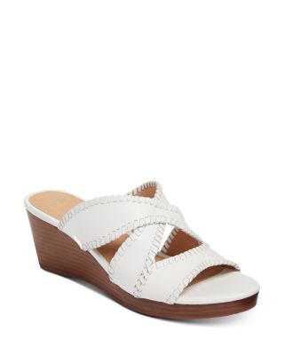 mid heel wedge sandals