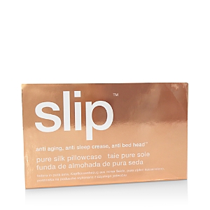 Slip For Beauty Sleep Pure Silk Queen Pillowcase In Rose Gold