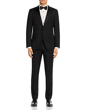 Shop Hugo Boss Halven/gentry Slim Fit Tuxedo In Black