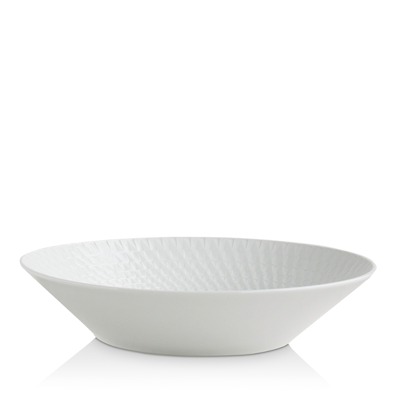 Bernardaud Twist White Open Vegetable Dish In White
