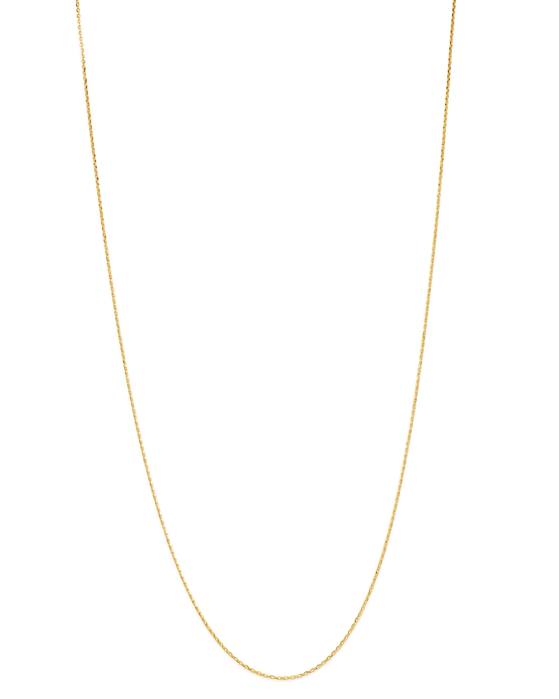 Bloomingdale's Mirror Cable Link Chain Necklace In 14k Yellow Gold, 20 - Exclusive In Gold