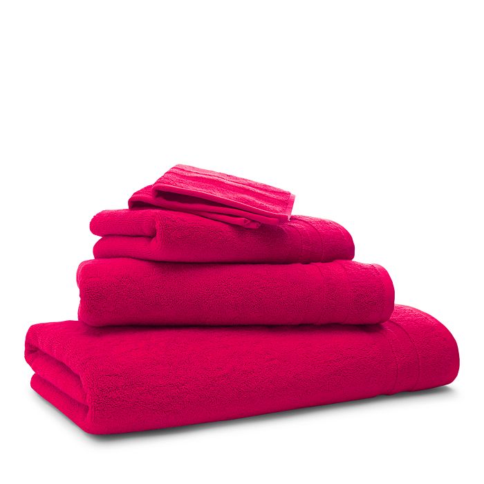 Ralph Lauren Payton Washcloth In Sunrise Pink