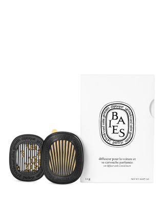 DIPTYQUE - Baies (Berries) Car Fragrance Diffuser and Refill Insert Set 0.07 oz.